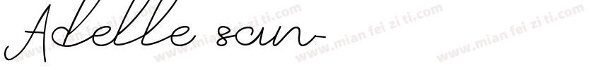 Adelle san字体转换